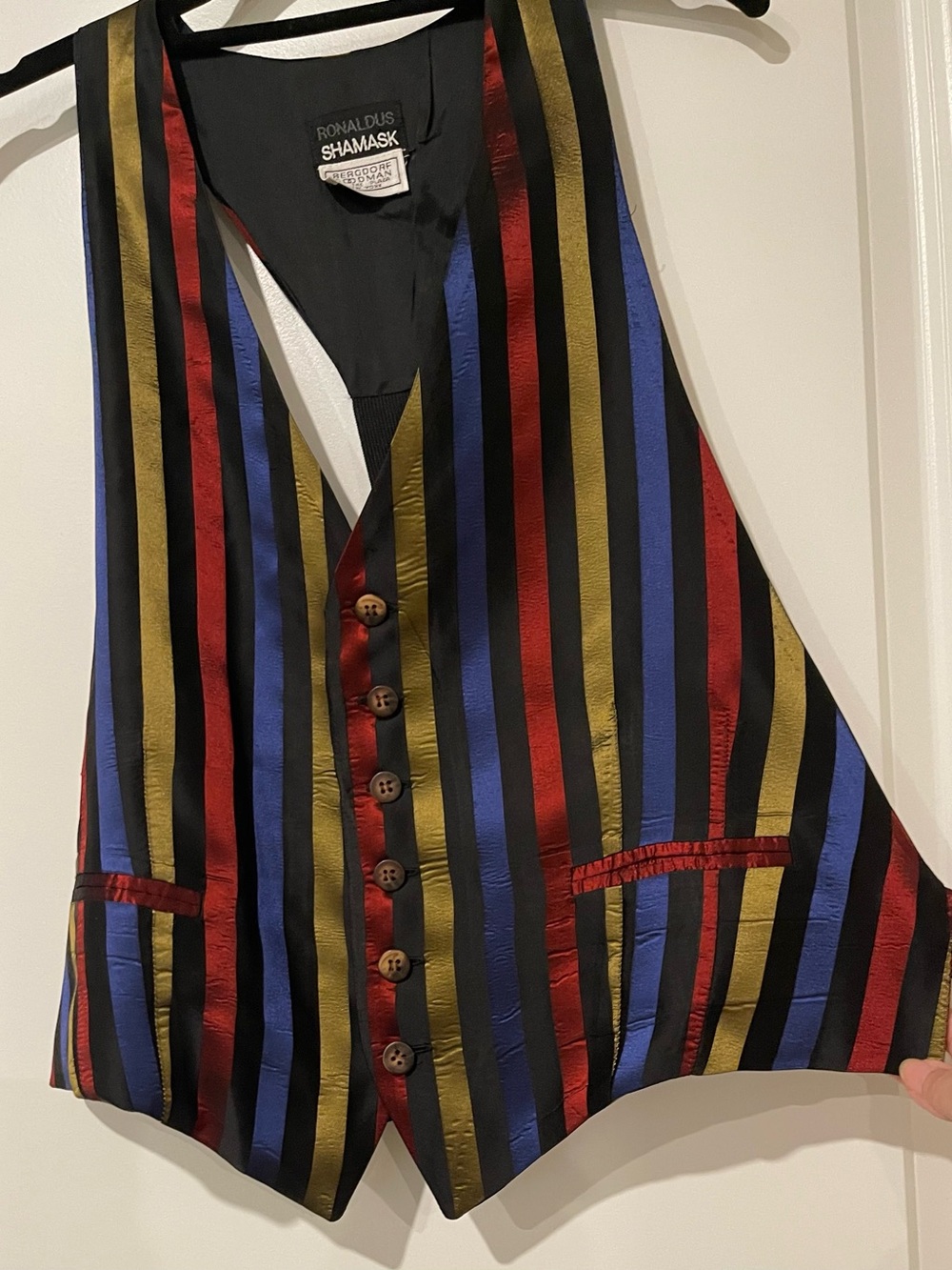 Ronaldus Shamask Satin Vest